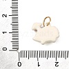 Printed 304 Stainless Steel Charms SA-CBA59B8-02E-G-3