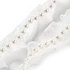 Polyester Satin Lace Ribbon OCOR-XCP0002-77-2
