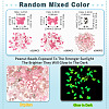 Mixed Styles Acrylic Beads SACR-TA0001-81B-4