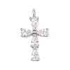 925 Sterling Silver Clear Cubic Zirconia Charms STER-NH0015-01P-1