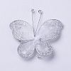 Polyester Butterfly Decoration DIY-WH0018-03C-2