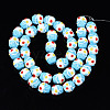 Handmade Bumpy Lampwork Beads Strands LAMP-N021-030-2