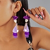 Halloween Alloy Tassel Dangle Earrings PW-WGEFF19-05-1