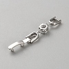 Brass Watch Band Clasps KK-WH0056-90P-2