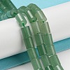 Natural Green Aventurine Beads Strands G-Q1008-A18-4