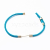 Braided Nylon Cord Bracelet Making MAK-A017-D01-07G-2