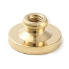 Golden Plated Brass Wax Sealing Stamp Head KK-K363-01G-01-3