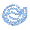 Electroplate Glass Beads Strands EGLA-N002-27-E02-2