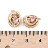 Rack Plating Brass Micro Pave Cubic Zirconia Beads KK-F879-01G-01-3