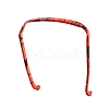 Resin Hair Bands PW-WG76178-09-1