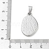 304 Stainless Steel Pendants SA-CBA34D4-03A-P-3