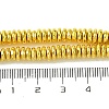 Electroplated Synthetic Non-Magnetic Hematite Beads Strands G-H020-E01-02-4