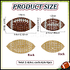 16Pcs 2 Styles Hotfix Rhinestone (Hot Melt Adhesive On The Back) DIY-PH0036-30-2