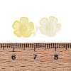 Transparent Plastic Bead Caps KY-Q005-02A-02-4