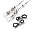 304 Stainless Steel Cable Chain Necklaces AJEW-EH00377-02-3