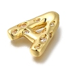 Brass with Cubic Zirconia Pendant X-KK-Q818-03A-G-2