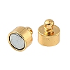 Column Brass Magnetic Clasps KK-B160-40G-2
