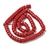 Dyed Synthetic Coral Beads Strands CORA-P010-06B-2