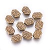 Tibetan Style Alloy Beads X-MLF0104Y-NF-1