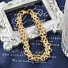 304 Stainless Steel Rope Chain Bracelets for Women Men BJEW-F488-35G-3