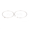 316L Surgical Stainless Steel Hoop Earring Findings STAS-G229-07P-06-2