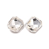 Glass Rhinestone Cabochons GGLA-P002-01B-07-4