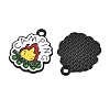 Baking Paint Alloy Enamel Pendants AL-CBA6AEB-13EB-02-2