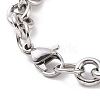 Non-Tarnish 304 Stainless Steel Rolo Chains Necklaces X-NJEW-F297-02P-3