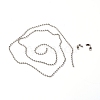Iron Ball Chain CH-WH0004-04B-AB-1