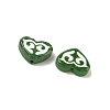 Dyed & Heated Baking Paint Glass Beads LAMP-D004-02F-2