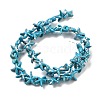 Synthetic Turquoise Dyed Beads Strands G-P507-04O-4