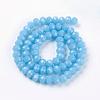 Glass Beads Strands GR8mmY-M-2