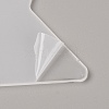 Custom Star Shape Plastic Thread Holder Card TOOL-WH0135-03-2
