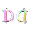 Ion Plating(IP) 304 Stainless Steel Charms STAS-H112-D-M-2