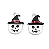 Halloween Theme Alloy Enamel Pendants ENAM-T020-08C-2