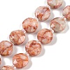 Natural Red Netstone Beads Strands G-C116-A71-01-2