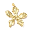 Rack Plating Brass & Cubic Zirconia Pendants KK-L216-068G-1