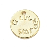 Brass Charms KK-C078-01A-G-1