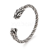 Viking 304 Stainless Steel Open Cuff Bangles for Men BJEW-U001-07I-G-1