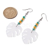 Blank Acrylic Dangle Earrings EJEW-JE05665-03-3
