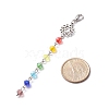 Chakra Theme Sun Catcher Pendant Decorations HJEW-JM00669-2