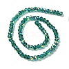 AB Color Plated Transparent Electroplate Beads Strands EGLA-H104-06K-2