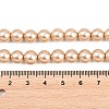 Eco-Friendly Dyed  Glass Pearl Round Beads Strands HY-A002-8mm-RB064-2