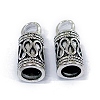 Tibetan Style Alloy Cord Ends FIND-WH0110-738-2