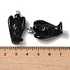 Natural Obsidian Pendants G-C095-03P-08-3