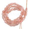 Natural Sunstone Beads Strands G-S359-163-2