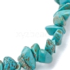 Dyed Natural Howlite Beads Kids Bracelets BJEW-JB10611-07-4