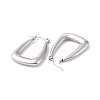 304 Stainless Steel Hoop Earrings for Women EJEW-F287-07P-2