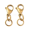 304 Stainless Steel Lobster Claw Clasps STAS-K313-01E-G-1