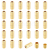 30 Sets Column Brass Capsule Lace Lock Buckles KK-PH0003-91G-1